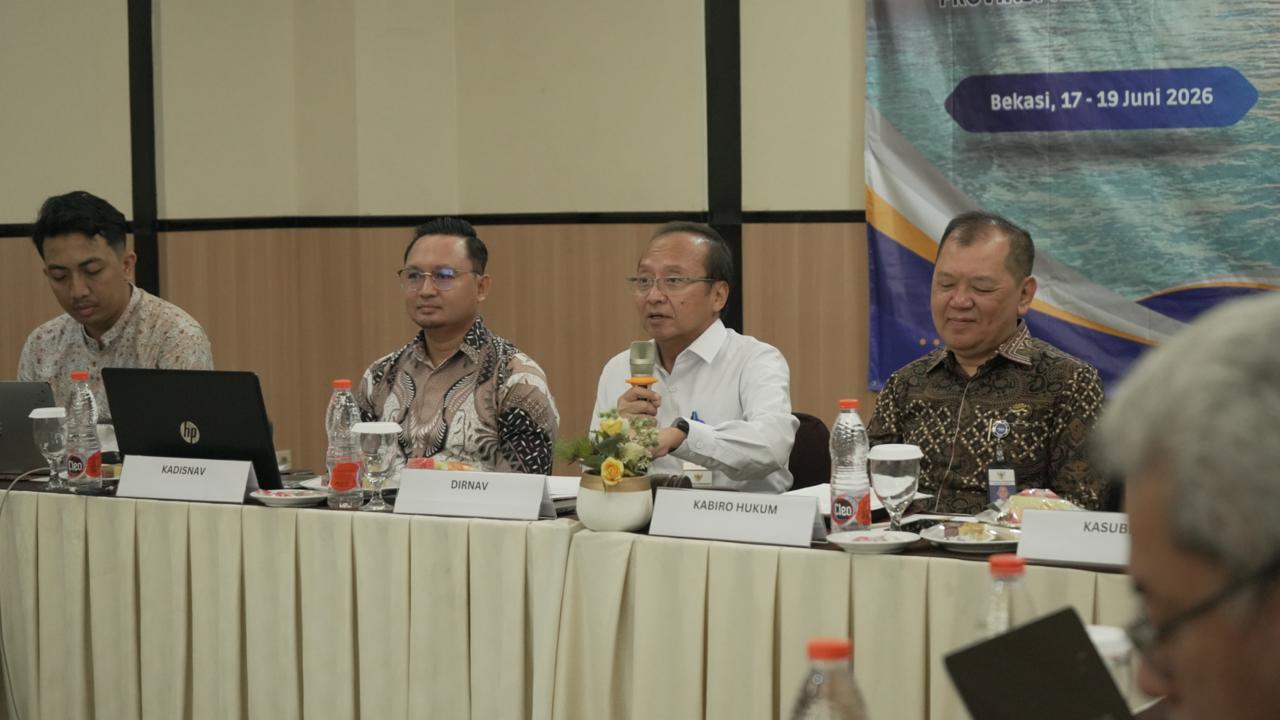Kemenhub Sinkronkan Aspek Teknis Penetapan Alur Pelayaran Masuk Pelabuhan Senayang